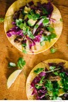 Carnitas Tacos with Red Cabbage Citrus Slaw - Big Sky Little Kitchen
