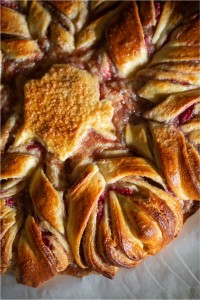 Raspberry Almond Star Bread - Big Sky Little Kitchen - Photos by Kristine Paulsen Photography