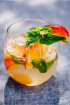 Pineapple-Peach Mojito Mocktails - Photos by Kristine Paulsen Photography for Big Sky Little Kitchen