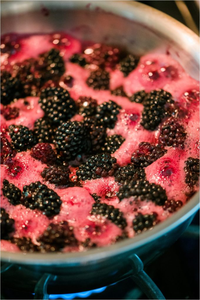 Healthy Blackberry Jam - Images by Kristine Paulsen Photography for Big Sky Little Kitchen