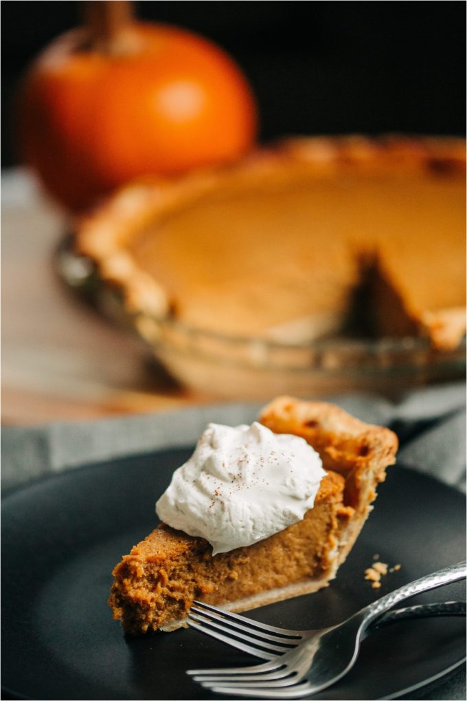 Pumpkin Pie from Scratch - Images by Kristine Paulsen Photography for Big Sky Little Kitchen