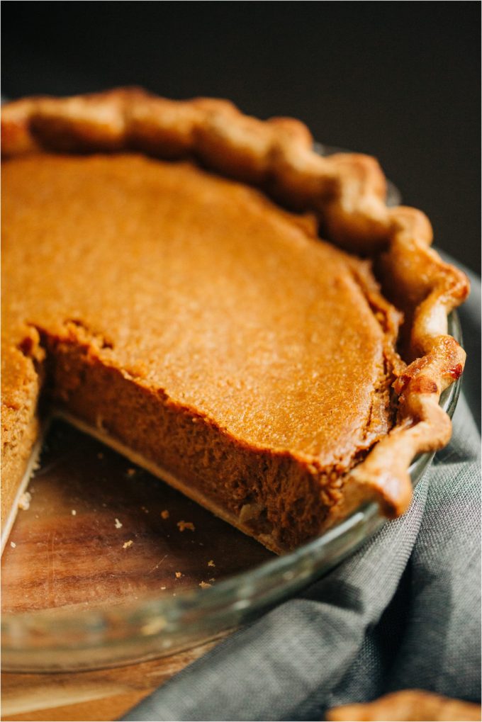 Pumpkin Pie from Scratch - Images by Kristine Paulsen Photography for Big Sky Little Kitchen