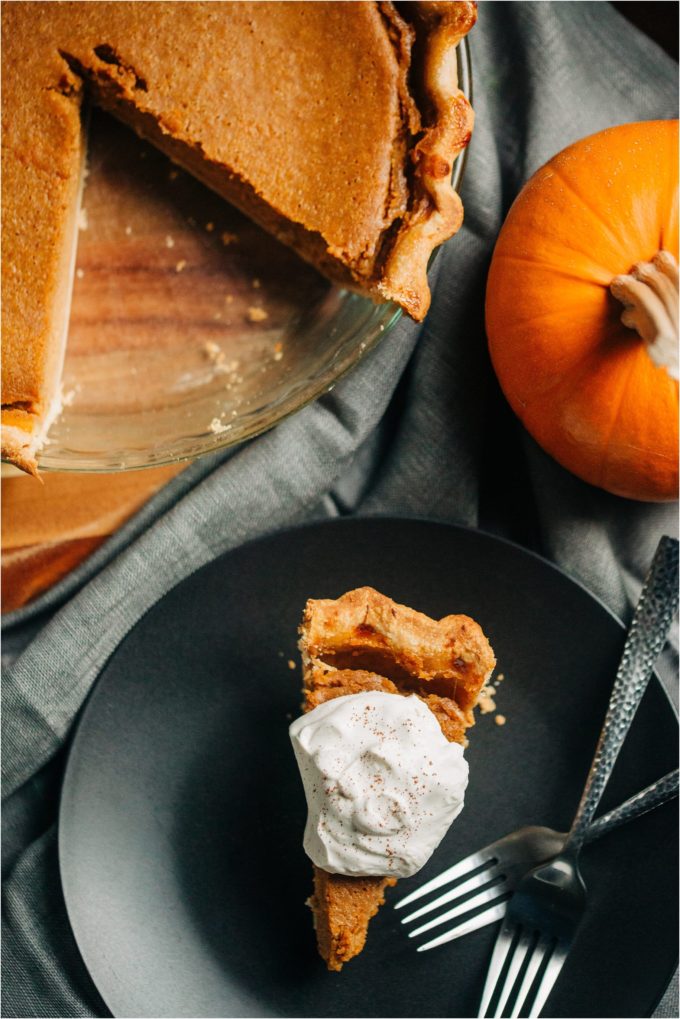 Pumpkin Pie from Scratch - Images by Kristine Paulsen Photography for Big Sky Little Kitchen