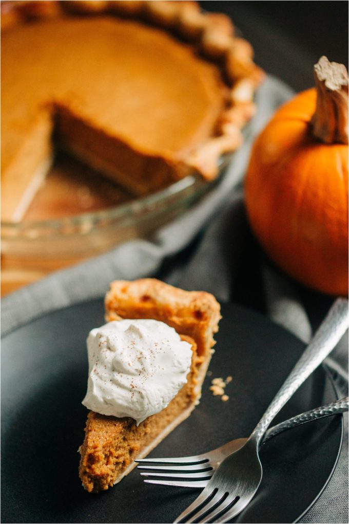 Pumpkin Pie from Scratch - Images by Kristine Paulsen Photography for Big Sky Little Kitchen