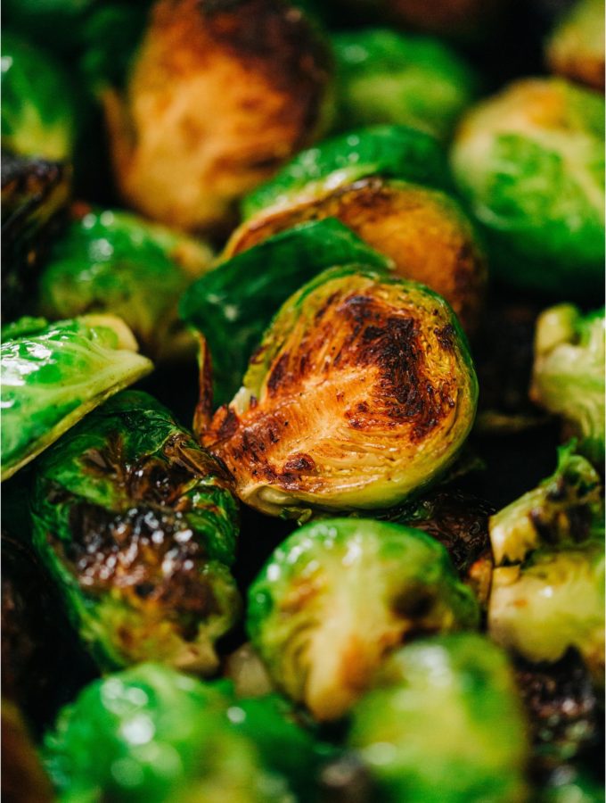 Browned Brussels Sprouts with Lemon