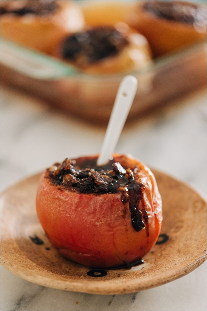 Baked Honeycrisp Apples - Images by Kristine Paulsen Photography for Big Sky Little Kitchen