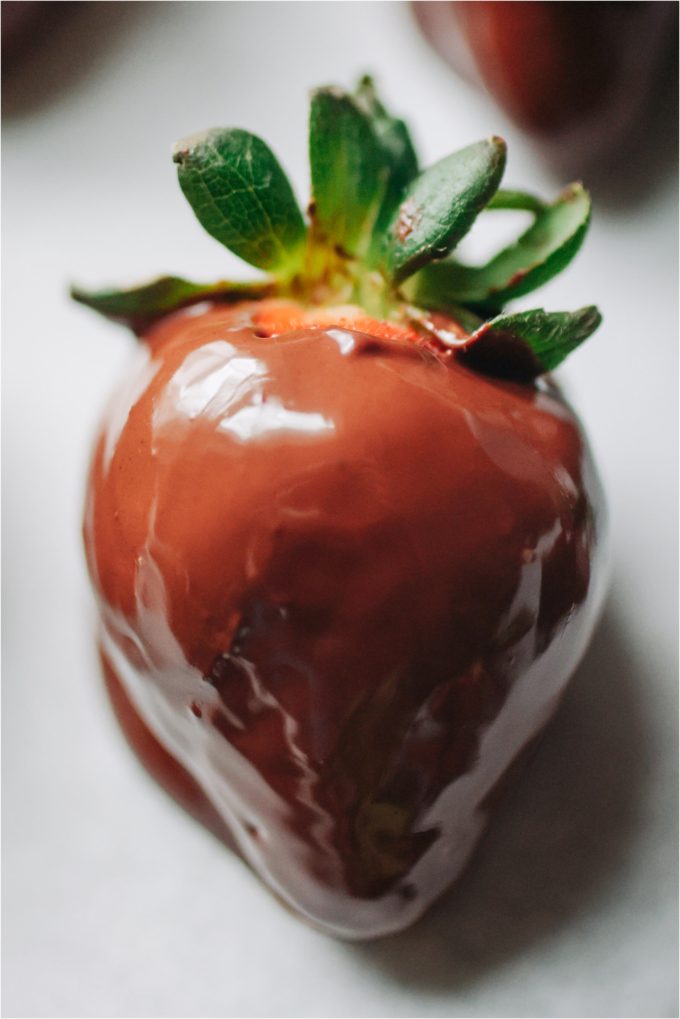 Chocolate Covered Strawberries - Images by Kristine Paulsen Photography for Big Sky Little Kitchen