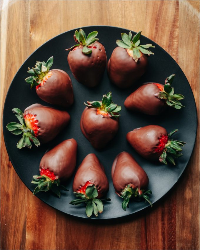 Chocolate Covered Strawberries - Images by Kristine Paulsen Photography for Big Sky Little Kitchen